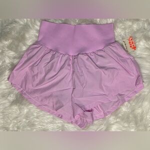 Free People Movement Powder Pink Women's Shorts CB247